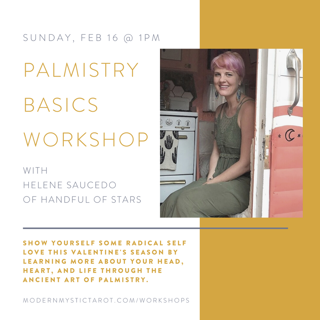 Palmistry Basics Workshop: Radical Self Love | Feb 16