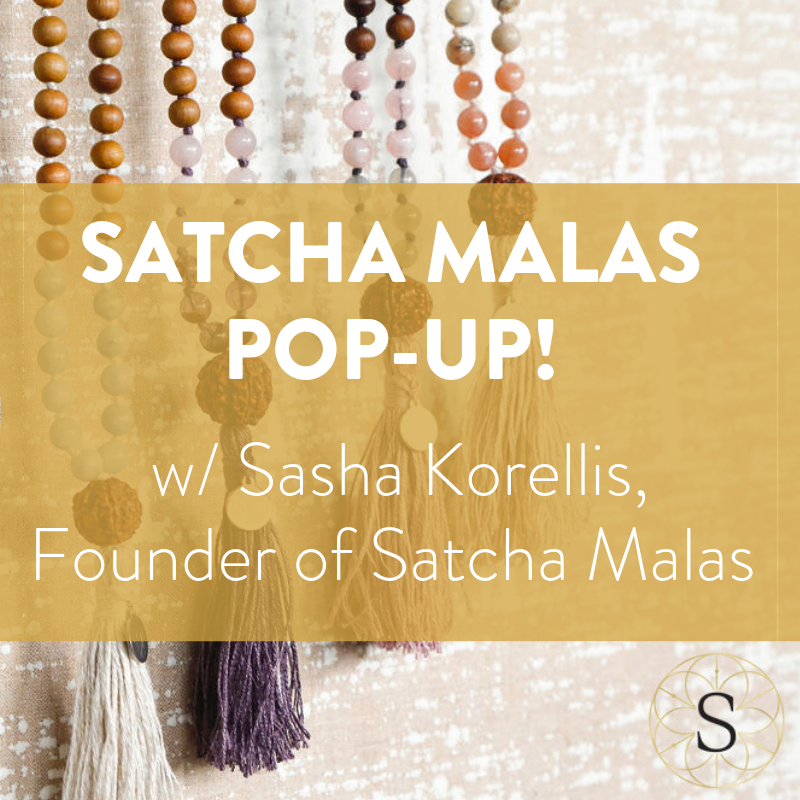 Satcha Malas Pop Up at Modern Mystic Shop