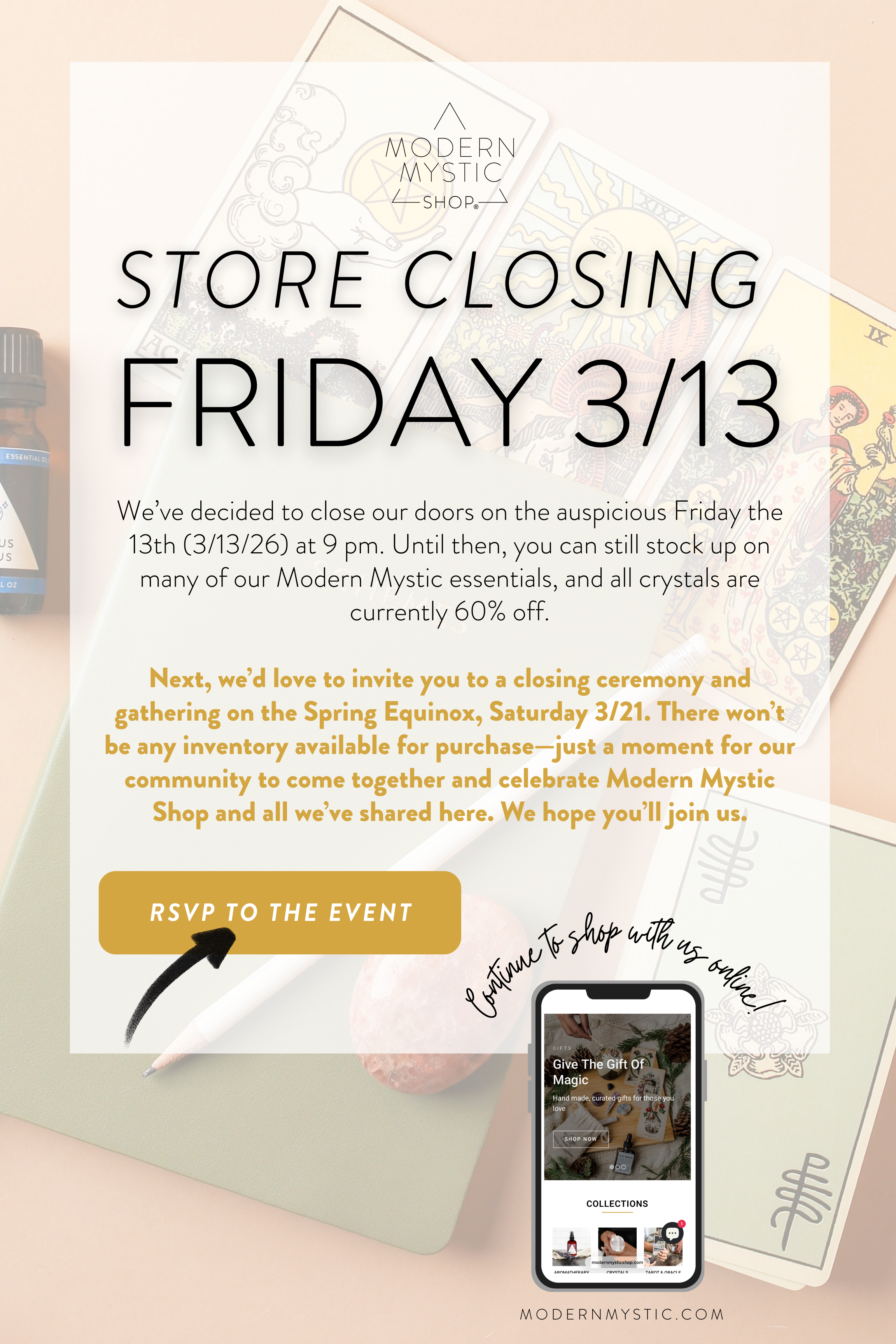 Closing Ceremony RSVP