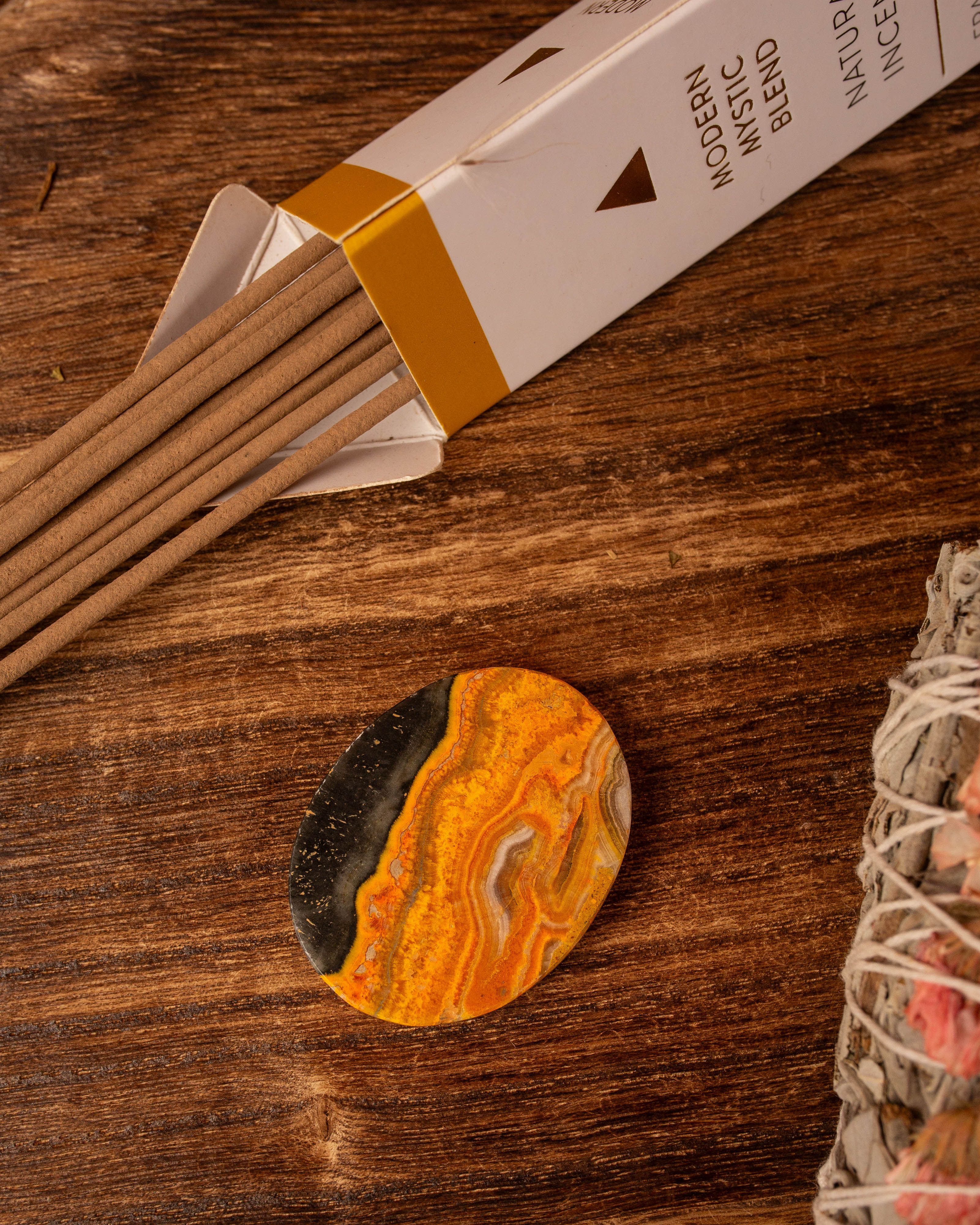 Bumble Bee Jasper Smooth Stone