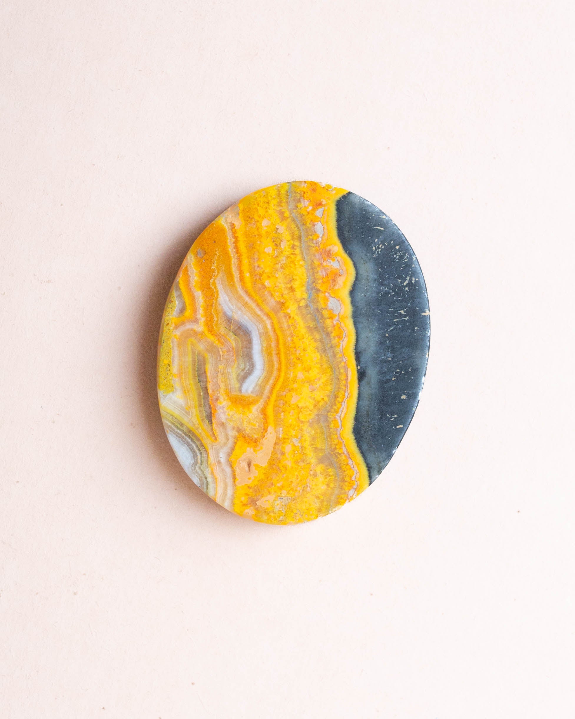 Bumble Bee Jasper Smooth Stone