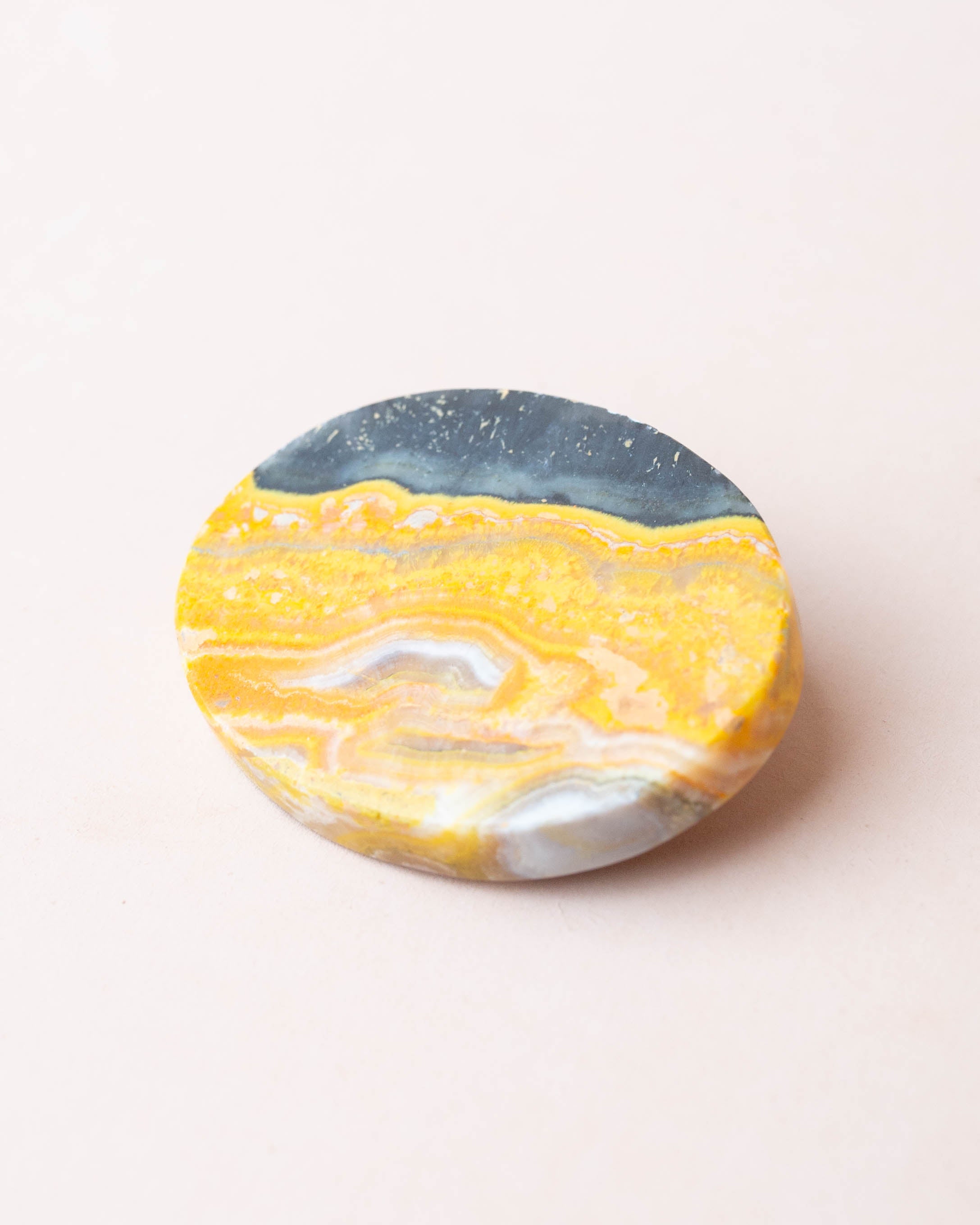 Bumble Bee Jasper Smooth Stone