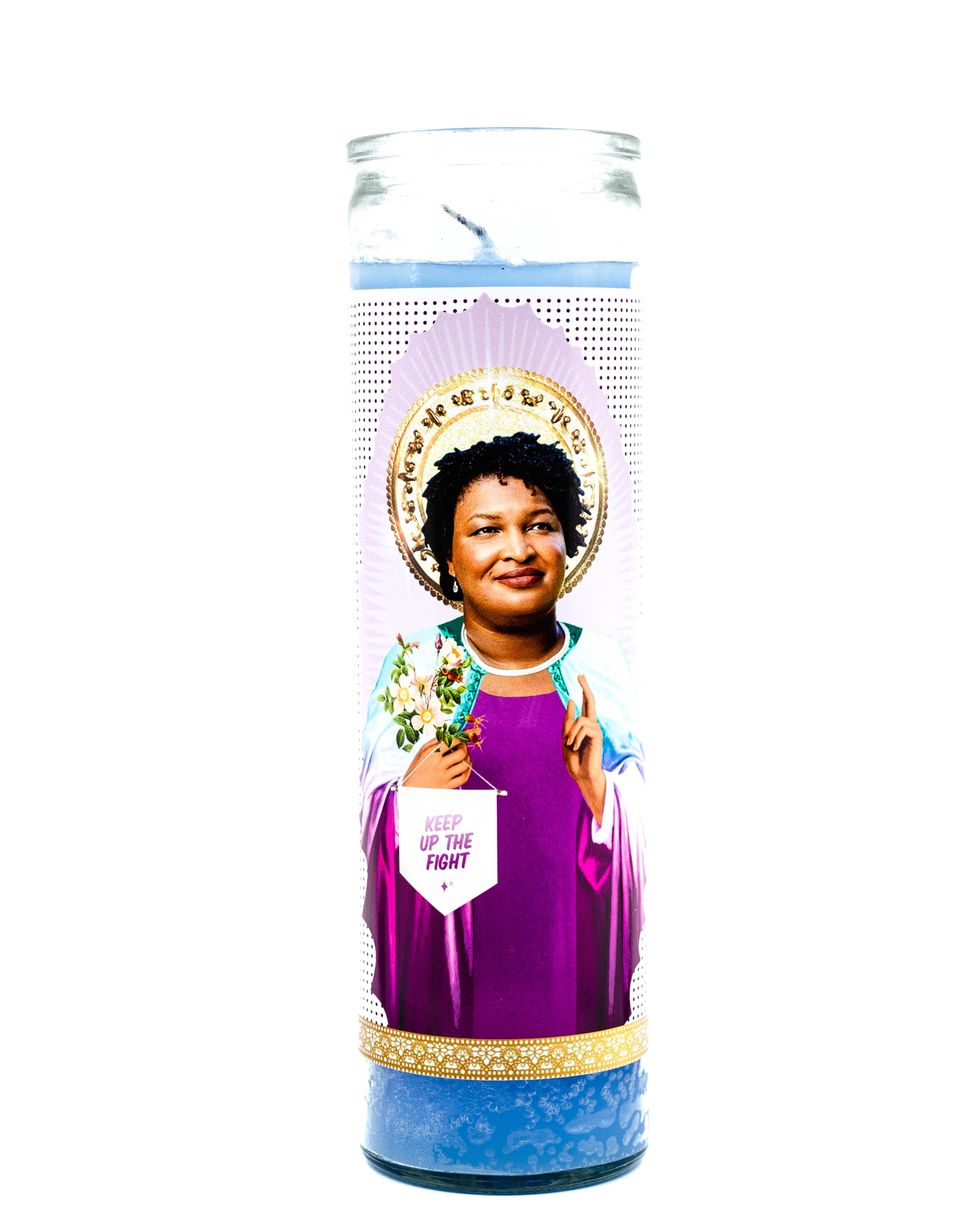Stacey Abrams Celebrity Prayer Candle