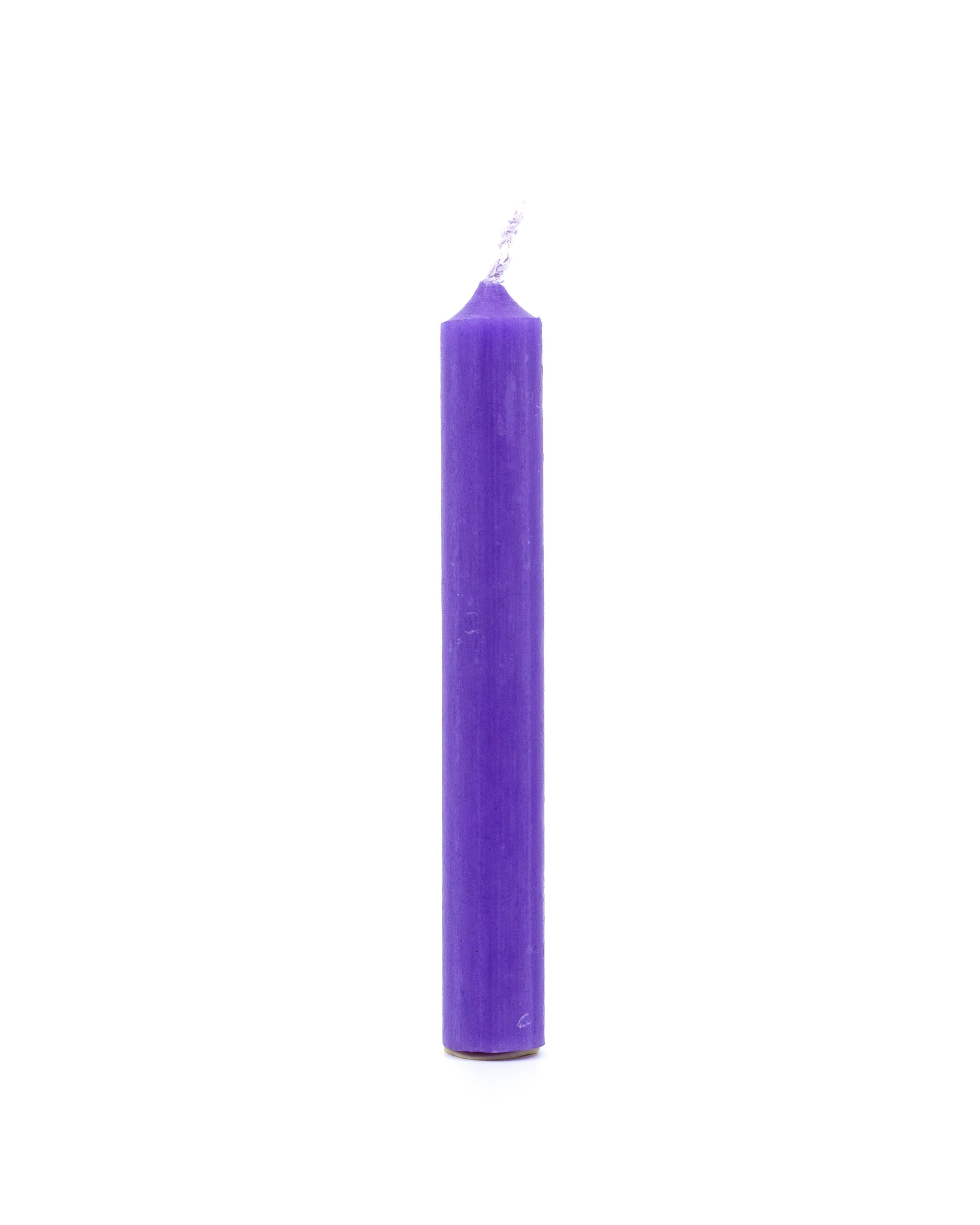 Dark Purple Spell Candle